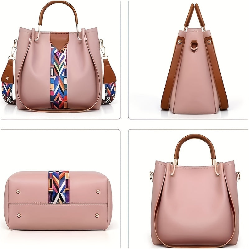 Kit 4 Bolsas Feminina Elegante Premium