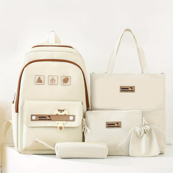 Kit 5 Bolsa Feminina Elagante Premium