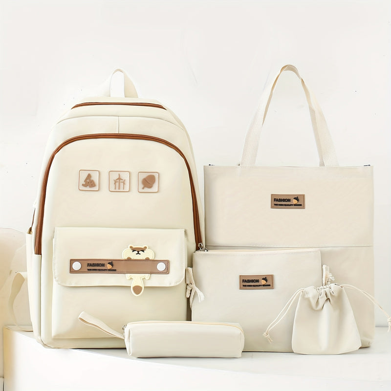 Kit 5 Bolsa Feminina Elagante Premium