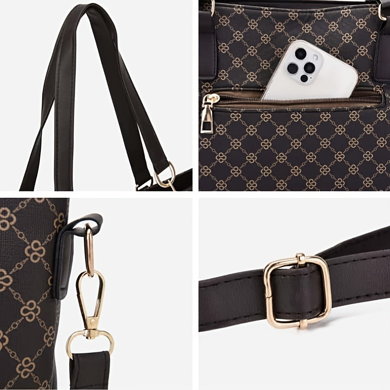 Kit 6 Bolsas Feminina Elegante Premium