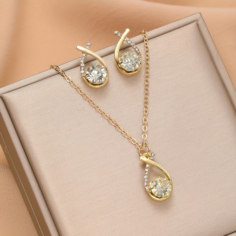 Conjunto de Joia Premimum Colar e Brinco