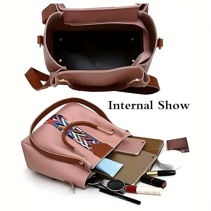 Kit 4 Bolsas Feminina Elegante Premium