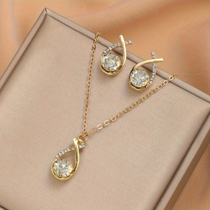 Conjunto de Joia Premimum Colar e Brinco