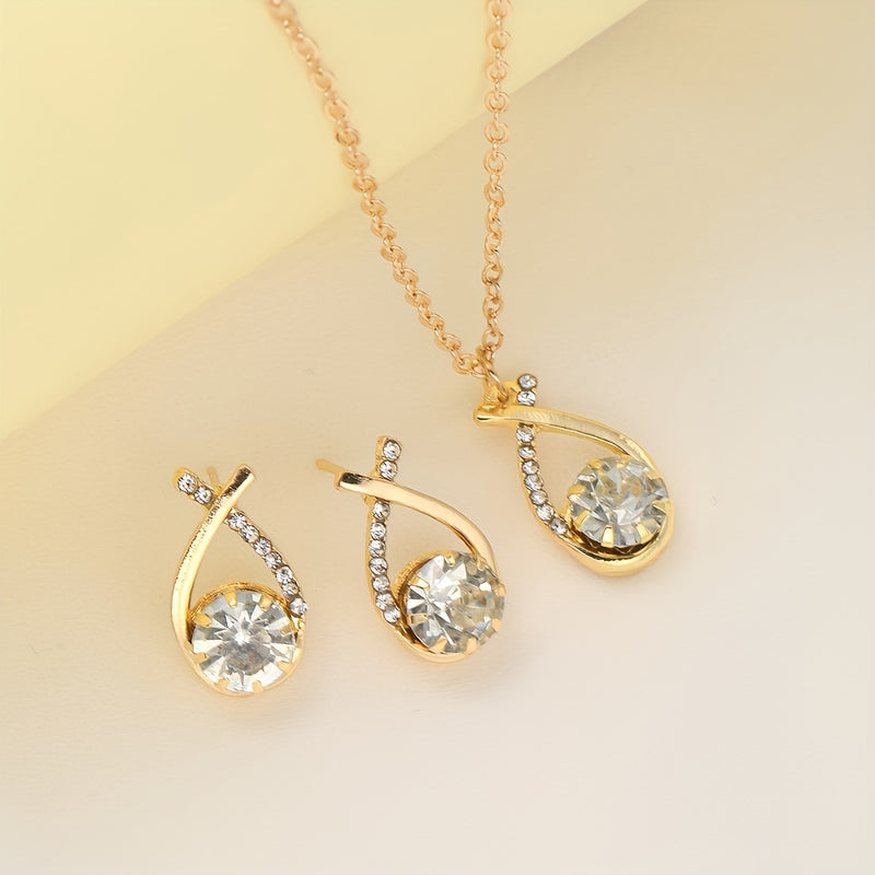 Conjunto de Joia Premimum Colar e Brinco