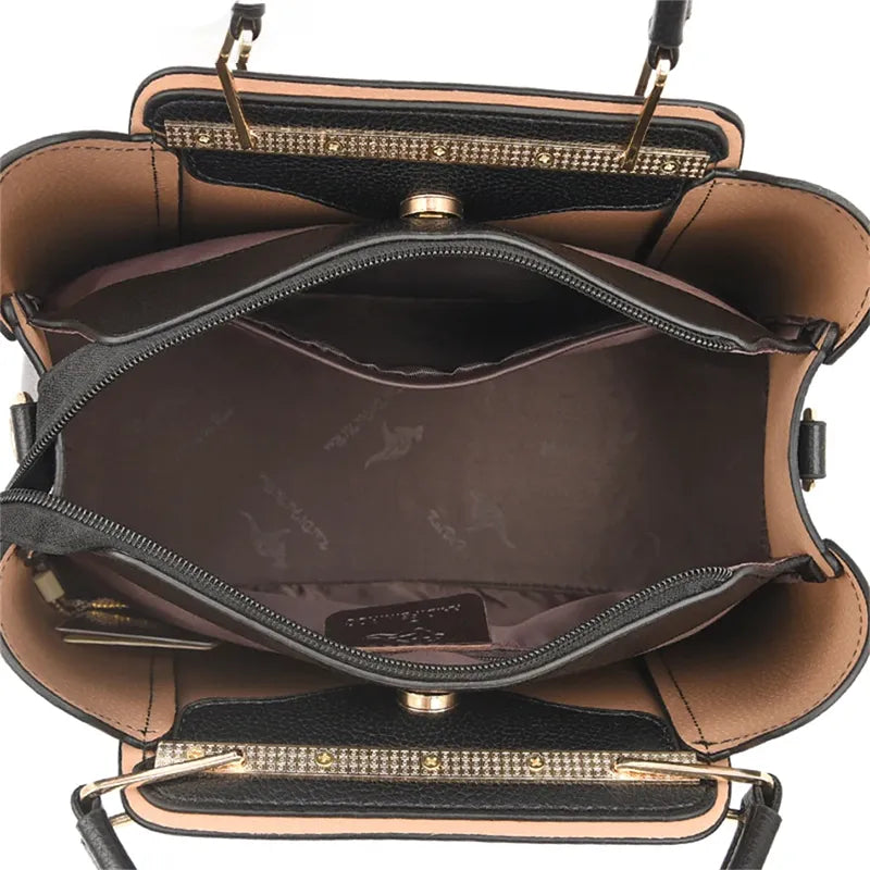 Bolsa de Ombro Feminina Cristal