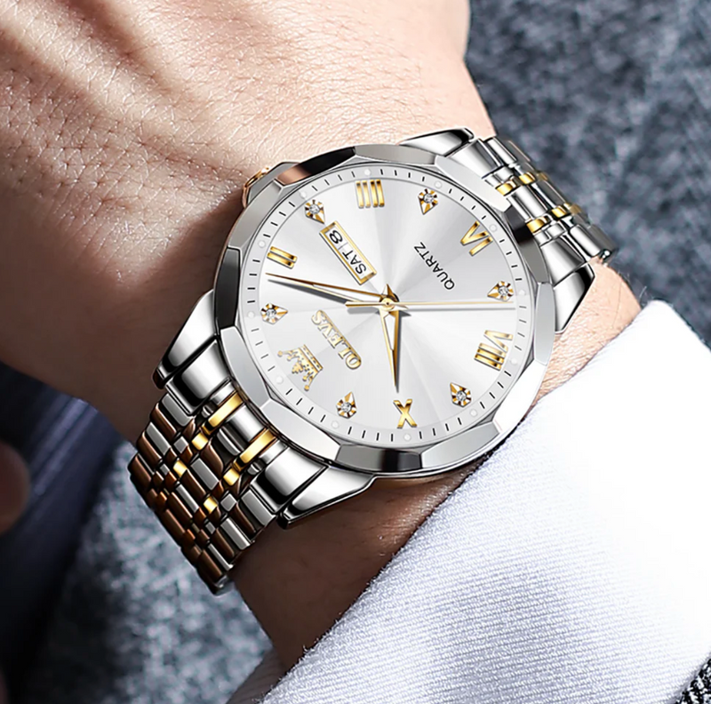 Relógio Masculino PREMIUM Luxury Gold