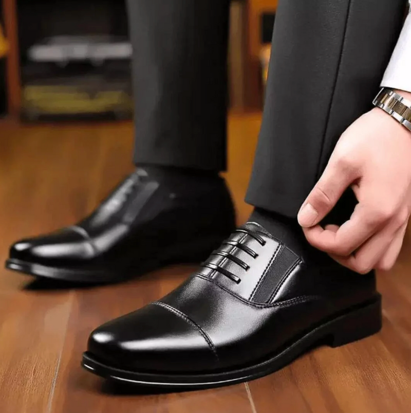 Sapato Social de Couro Masculino Vanguard