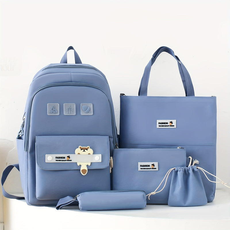 Kit 5 Bolsa Feminina Elagante Premium