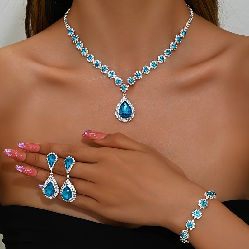 Conjunto de Joia Feminina Luxo Preimum
